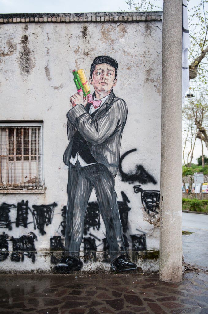 Ernest Zacharevic in Gaeta by Flavia Fiengo