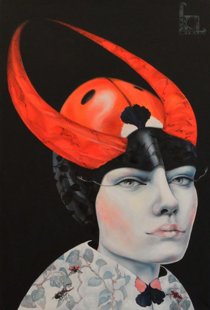 Lucania -- Hominide Project - 2013 - oil on canvas - 150x100 cm