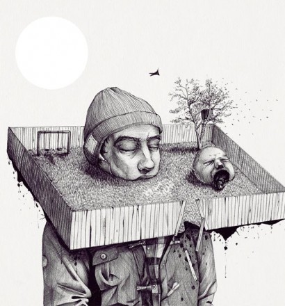 Kid, please, draw me a house!