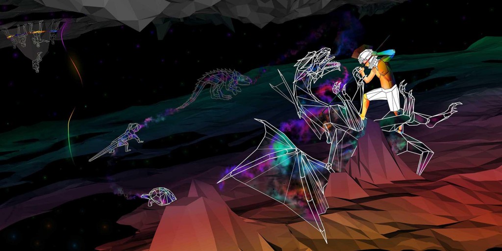 Saint George fighting the dragon