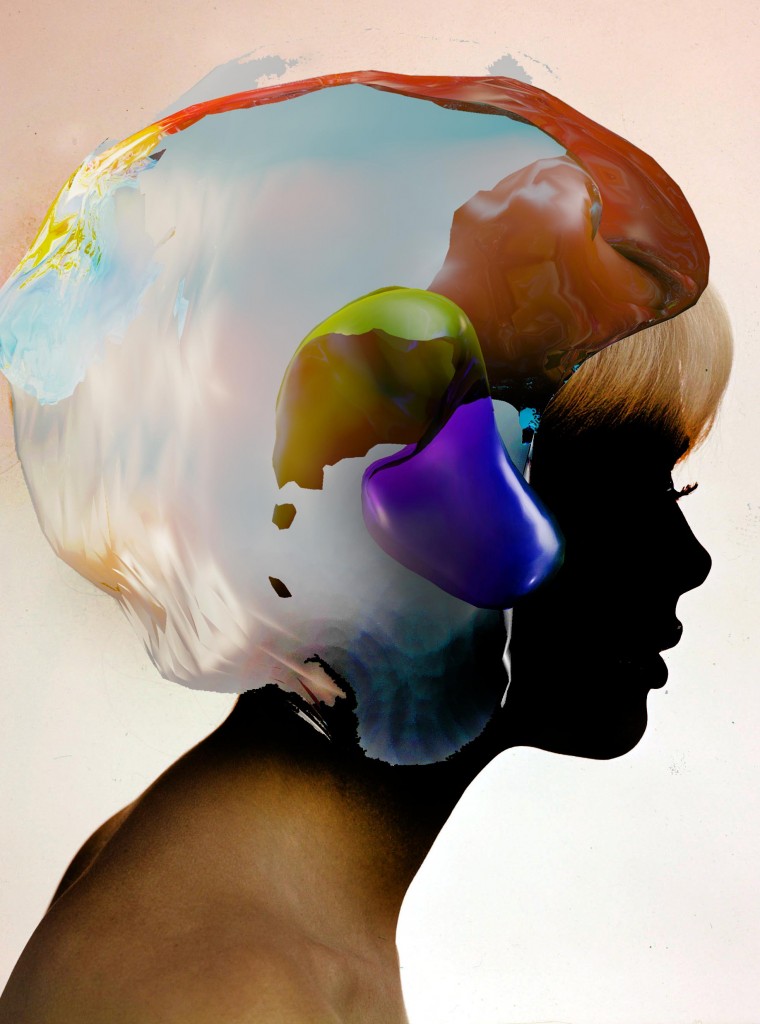 Print on aluminium, 2014