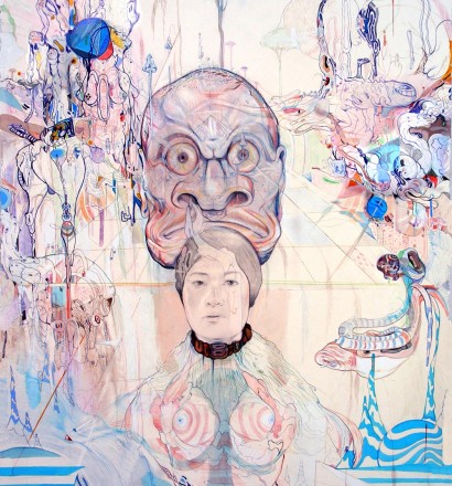 mixed media on paper