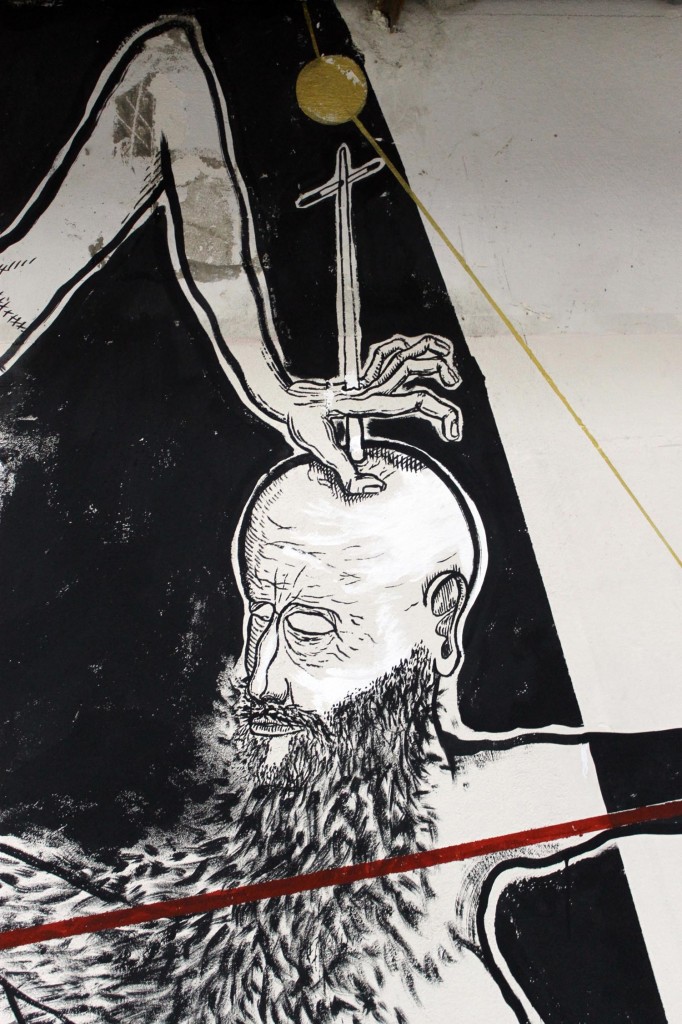 Italian street artist 