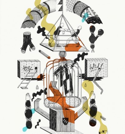 50x70 cm, ink on paper, 2011