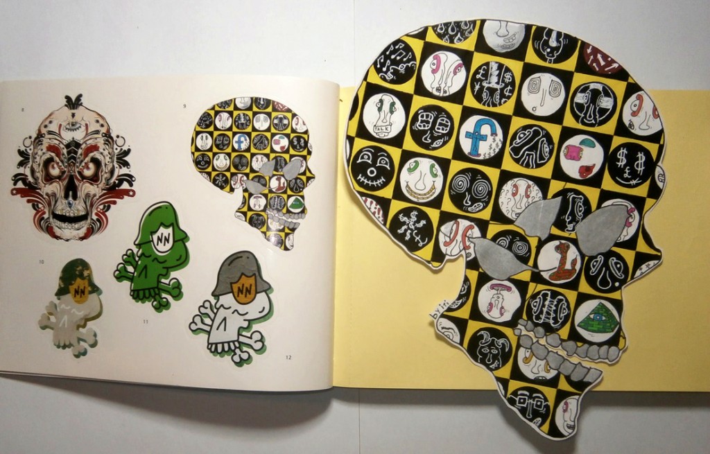 Stickerbomb Skulls
