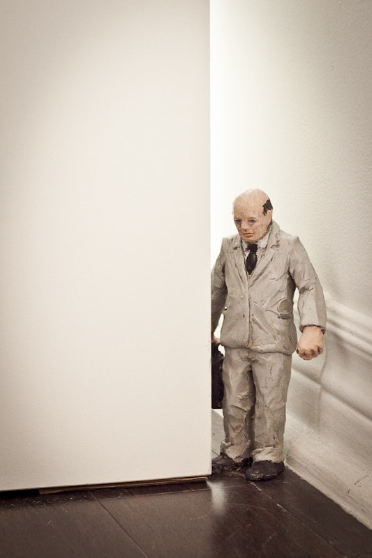Isaac Cordal / Photo: C.O.A. Gallery