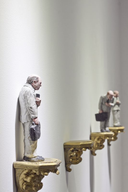 Isaac Cordal / Photo: C.O.A. Gallery