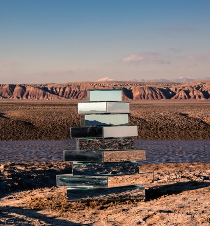 Babel Tower - Installation by Shirin Abedinirad and GugoTorelli