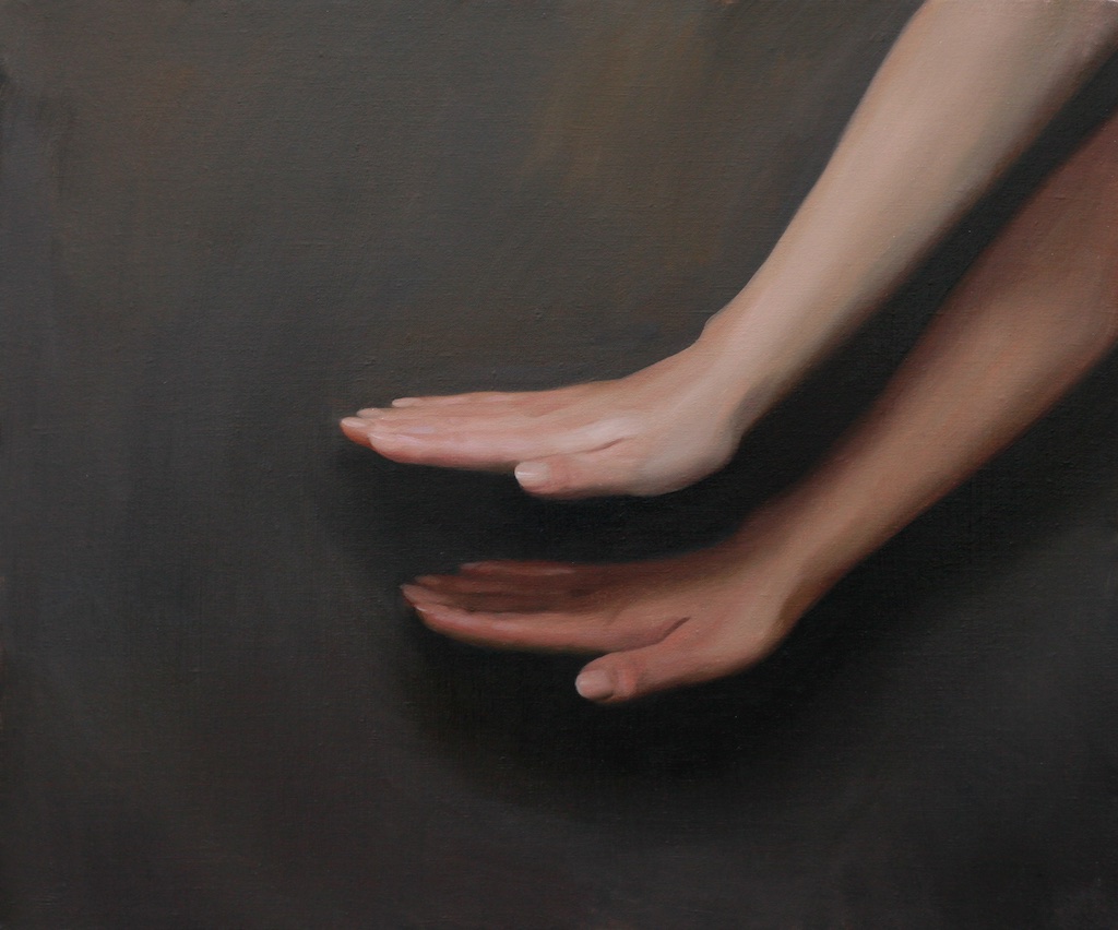 Xue Ruozhe - Double Atmospheric Pressure两个大气压 50 x 60 cm, oil on linen, 2015