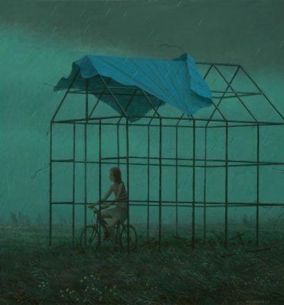 Aron Wiesenfeld - The Off Season, oil on linen, 26 x 33 in., 2016