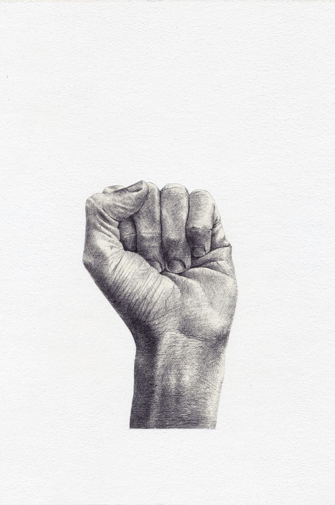 FSTN - Orde et Désordre series, ballpoint pen on paper, 22x32 cm, 2016