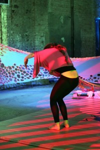 Live performance during INTERSECTION/ Photo: Diana Ignissa